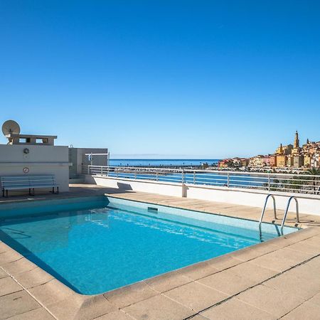 멍똥 Le Rocamare - Piscine Toit Terrasse - Parking Prive - Terrasse 아파트 외부 사진