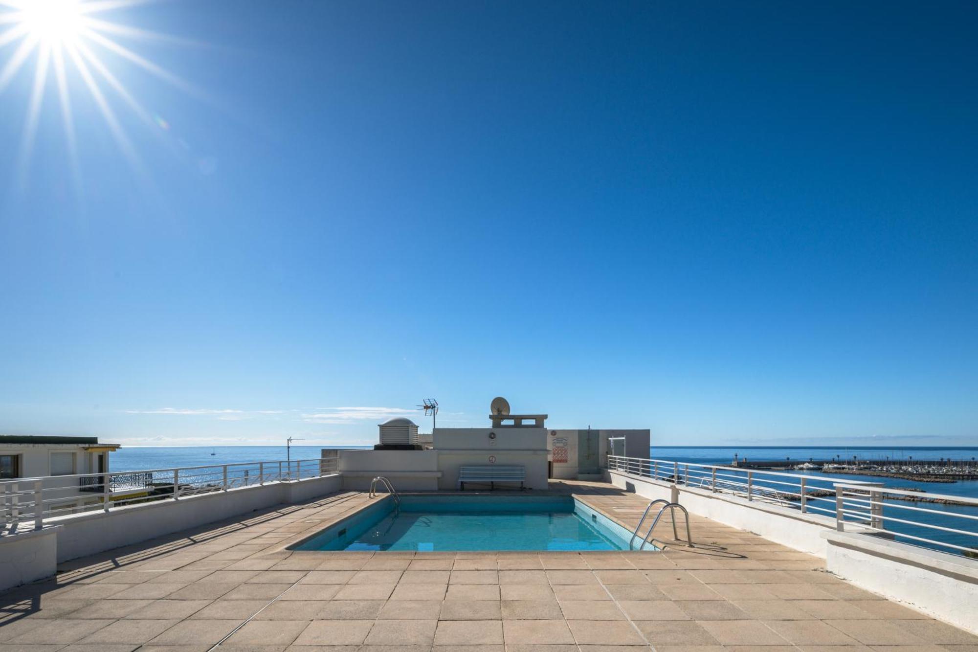 멍똥 Le Rocamare - Piscine Toit Terrasse - Parking Prive - Terrasse 아파트 외부 사진